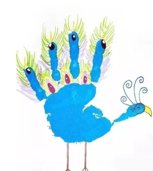 幼儿园创意手掌画