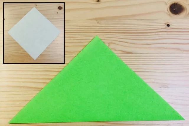 蝗虫儿童手工折纸简单步骤图解