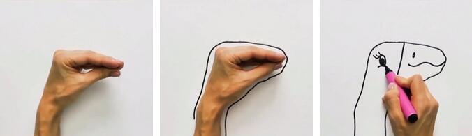 幼儿园手掌创意画（7款）