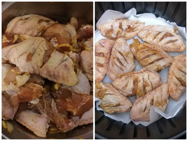 空气炸锅食谱炸鸡翅的做法