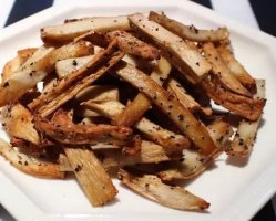 空气炸锅食谱烤杏鲍菇的做法步骤