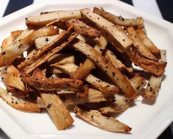 空气炸锅食谱烤杏鲍菇的做法步骤