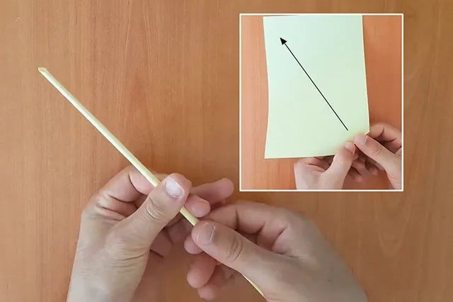 用纸折可以发射的手工迷你弩箭怎么做