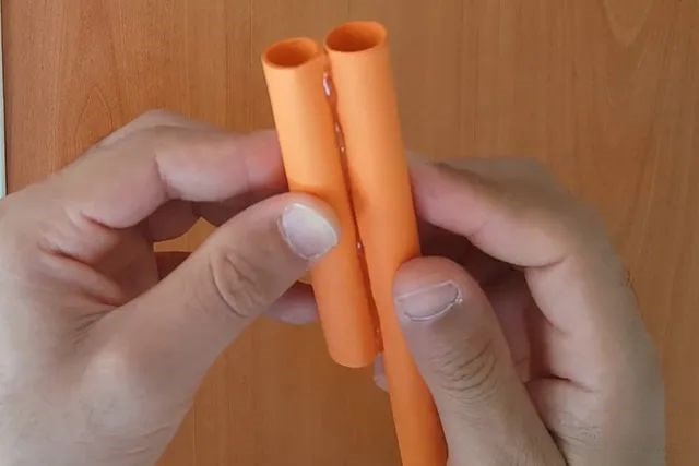 用纸折可以发射的手工迷你弩箭怎么做