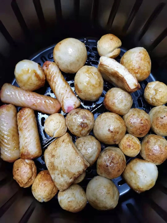 空气炸锅食谱炸肉丸子的做法