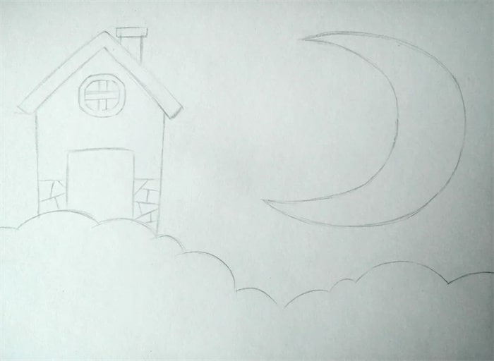 创意少儿美术课程《月亮上的猫咪》