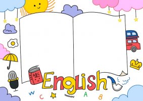 小学生英语小报图片简单教程