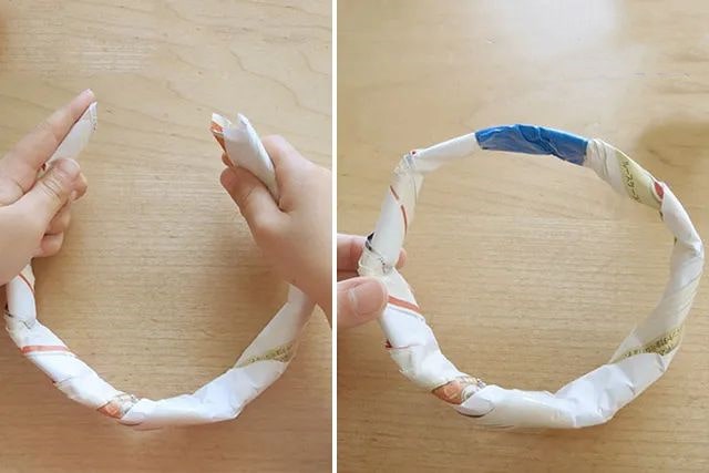 废物利用手工制作套圈玩具