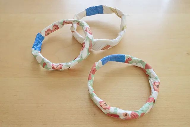 废物利用手工制作套圈玩具