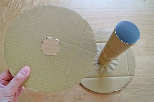 废物利用手工制作套圈玩具