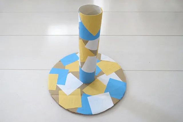 废物利用手工制作套圈玩具