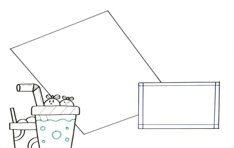 我的暑假生活手抄报图片怎么画