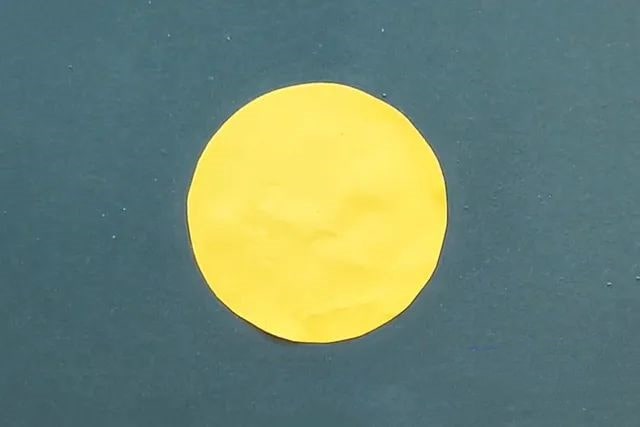 几何图形拼贴画：用圆形制作动物拼贴画