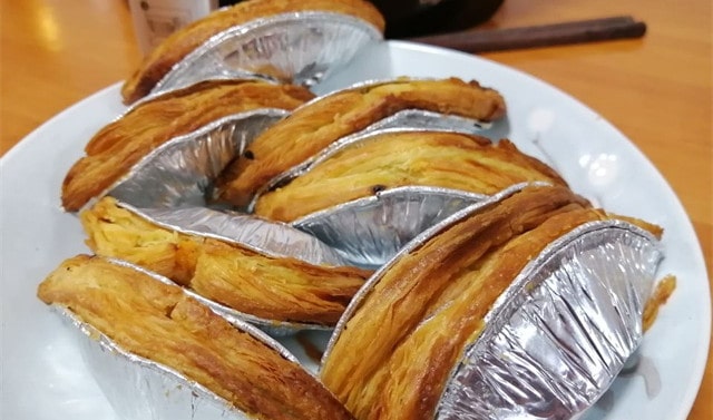 空气炸锅食谱烤剩蛋挞皮