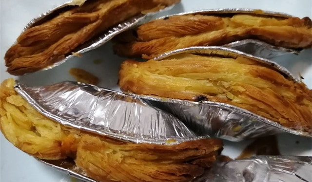 空气炸锅食谱烤剩蛋挞皮