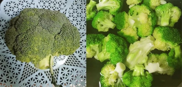 空气炸锅食谱烤西蓝花