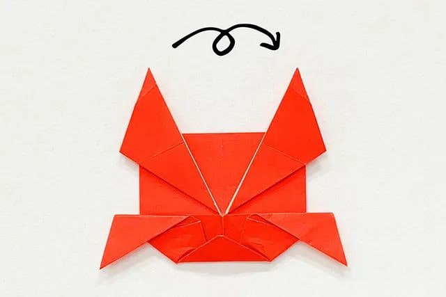 螃蟹折纸手工简单