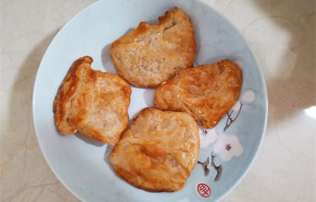 空气炸锅食谱手抓饼做的空心糖饼