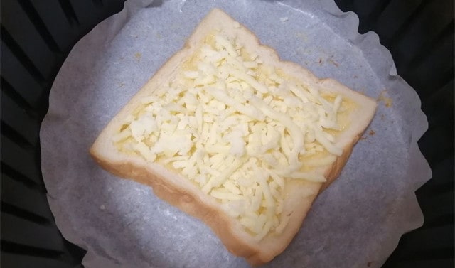 空气炸锅食谱烤芝士吐司