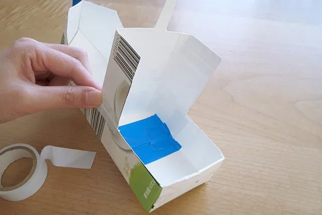 牛奶盒废物利用手工制作玩具小船