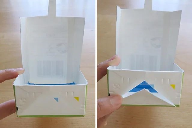 牛奶盒废物利用手工制作玩具小船