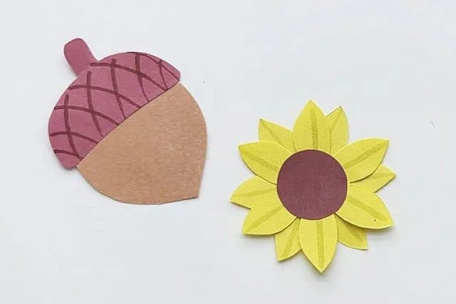 秋天主题书签制作简单漂亮图片