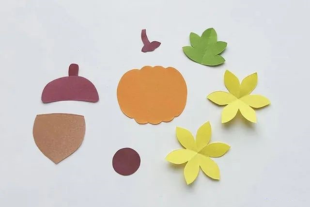 秋天主题书签制作简单漂亮图片