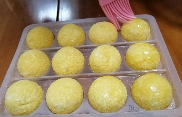 空气炸锅食谱炸香芋地瓜丸