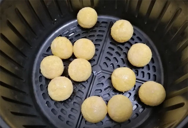 空气炸锅食谱炸香芋地瓜丸