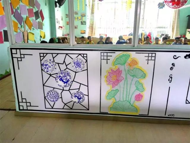 幼儿园七大元素中国风环创