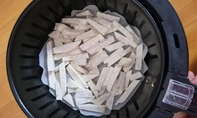 空气炸锅食谱炸香芋/芋头条的做法