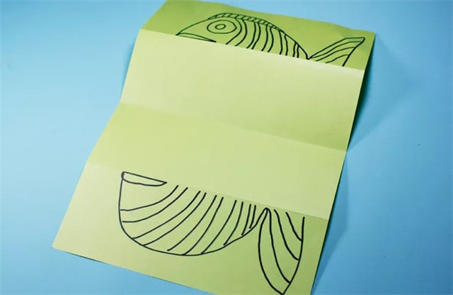 幼儿园手工制作：大嘴鱼