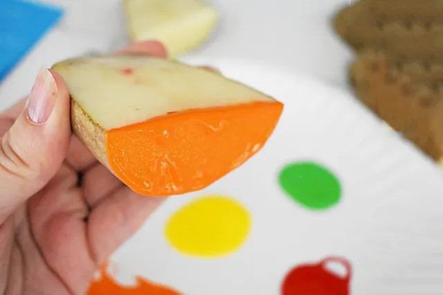 幼儿学画画：马铃薯印画帆船(步骤图解)