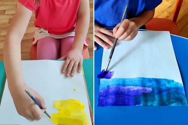 幼儿秋天手工制作大树拼贴画(步骤图解)