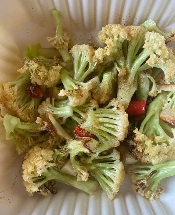 空气炸锅食谱烤花菜怎么做