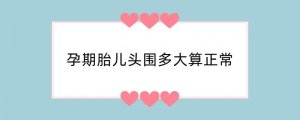 孕期胎儿头围多大算正常