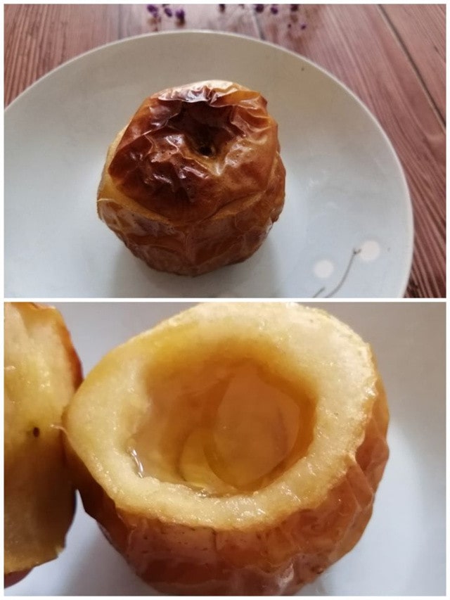 空气炸锅食谱烤苹果