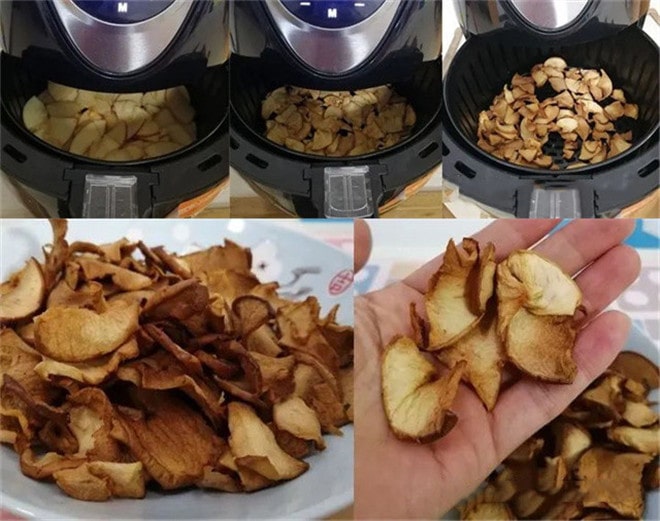 空气炸锅食谱清香​甜脆苹果片