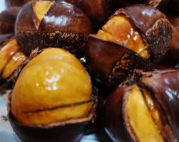 空气炸锅食谱糖炒栗子的做法