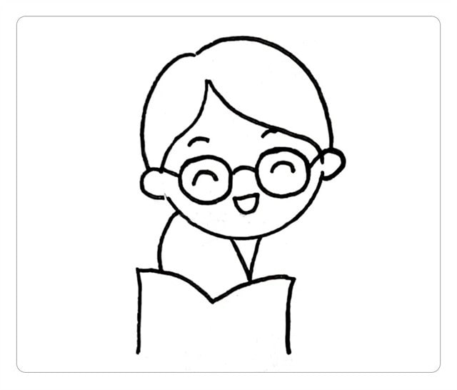 教师节老师简笔画，祝老师们节日快乐