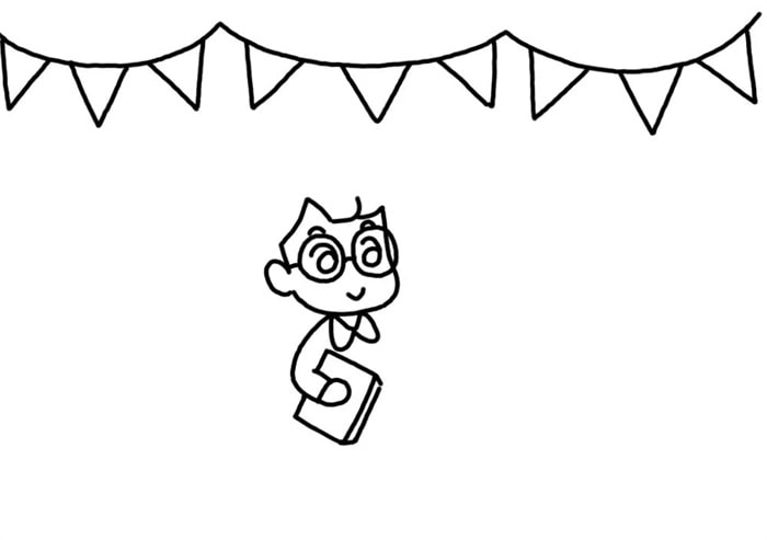 教师节可爱的老师简笔画图片步骤