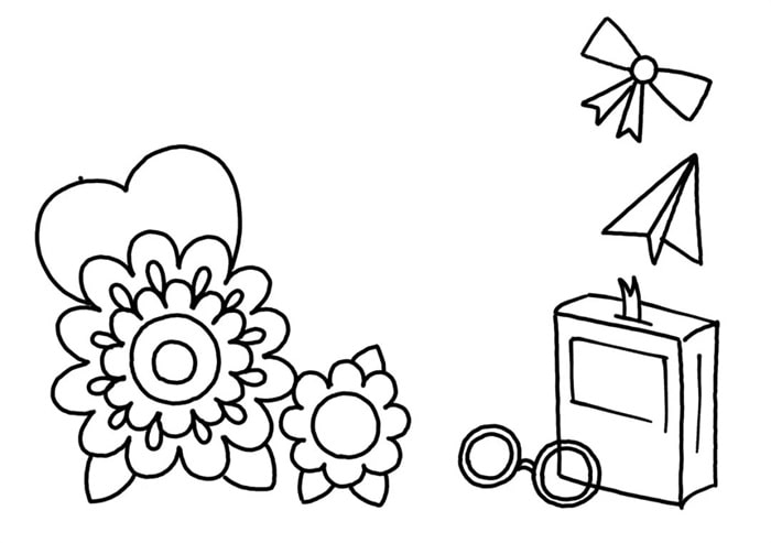 教师节贺卡简笔画图片步骤