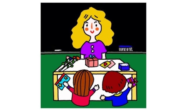 教师节简笔画怎么画图片