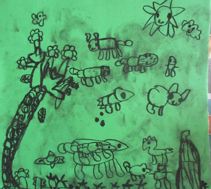 走进孩子的童画世界