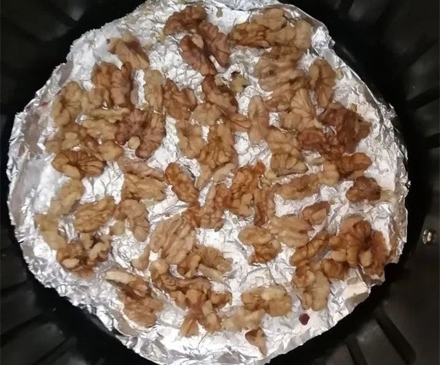 空气炸锅食谱烤香脆核桃