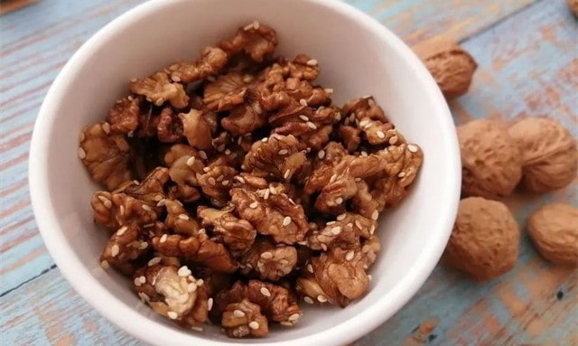 空气炸锅食谱烤香脆核桃