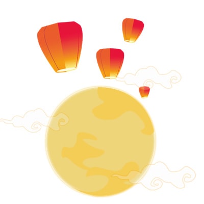 有关中秋、月亮的童谣