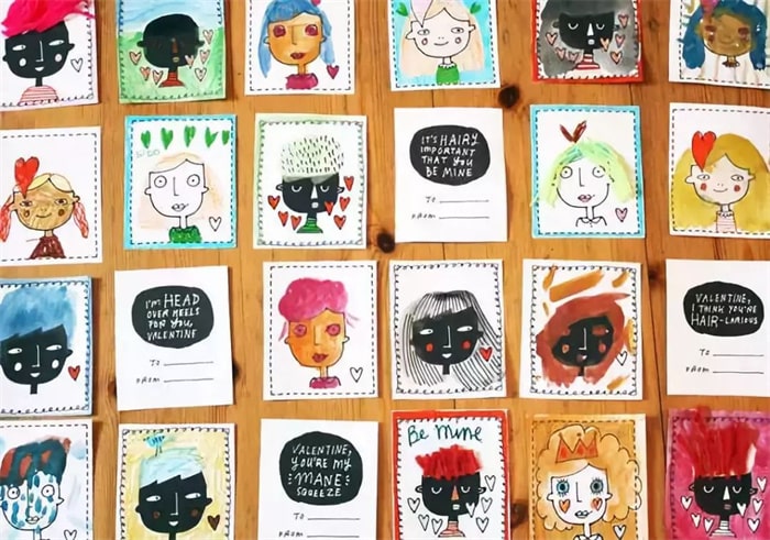 教师节贺卡手工制作老师头像贺卡