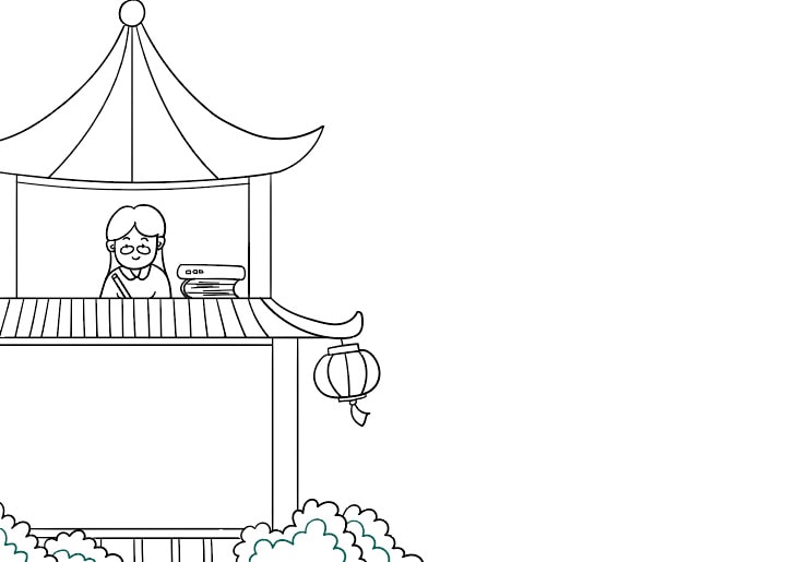 中秋节教师节二合一手抄报图片怎么画