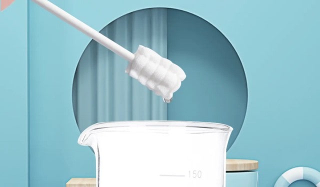 婴儿口腔清洁棉棒怎么用